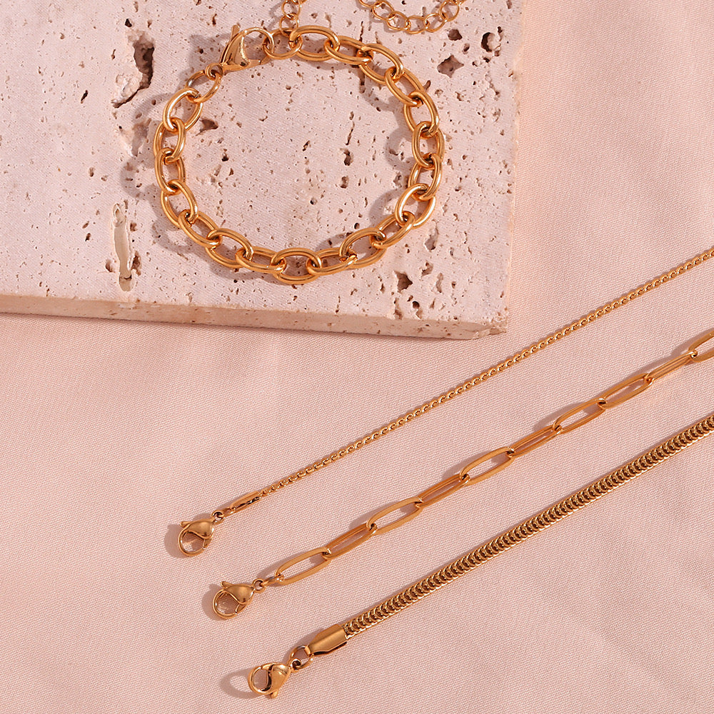 Paperclip Chain Bracelet