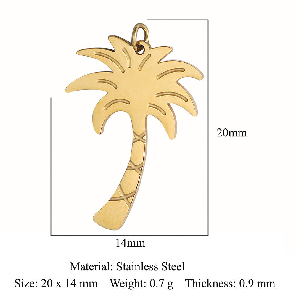 Coconut Tree Charm