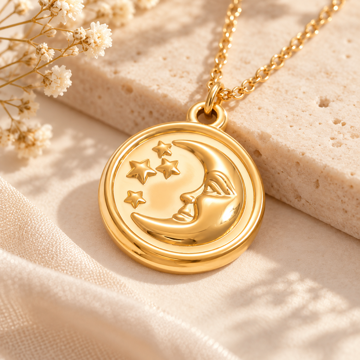 Moon & Stars Pendant