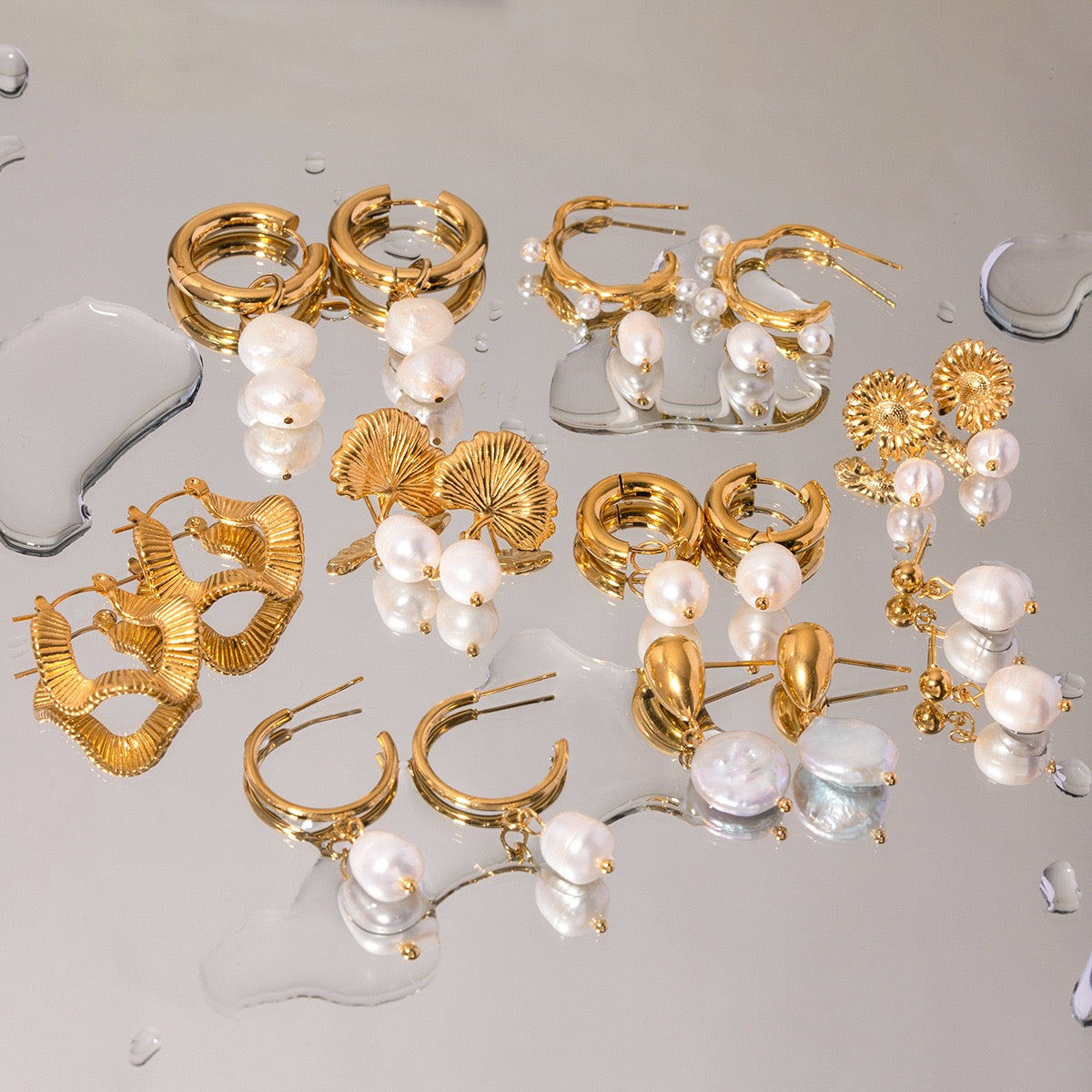 Fresh Water Pearls Earrings