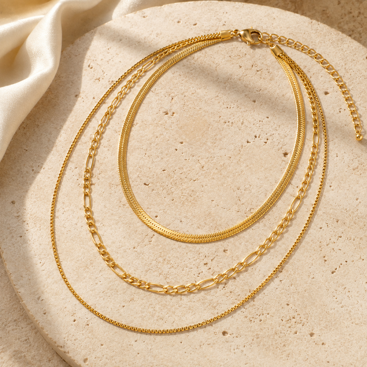 Sienna Three-Layer Necklace