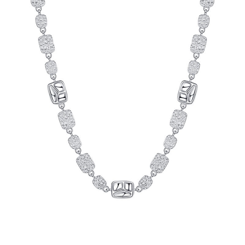 Square Candy Sterling Silver Chain