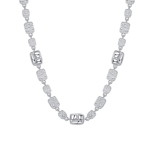 Square Candy Sterling Silver Chain