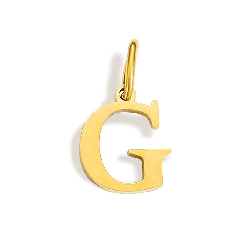 Alphabet Letter Charm