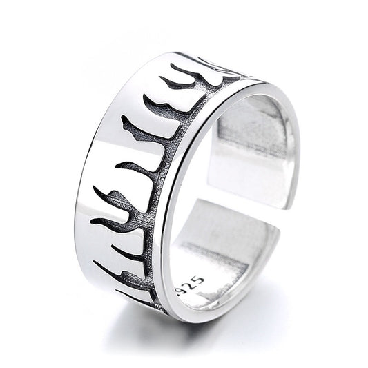 Ring of Fire Sterling Silver