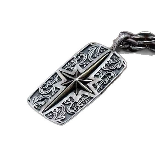 Cross Starlight Sterling Silver Pendant