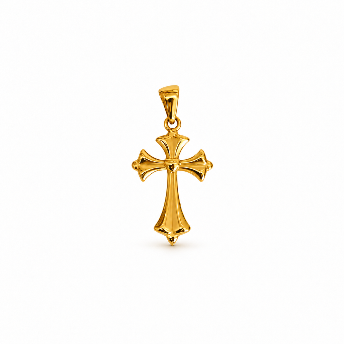 Flared Cross Charm