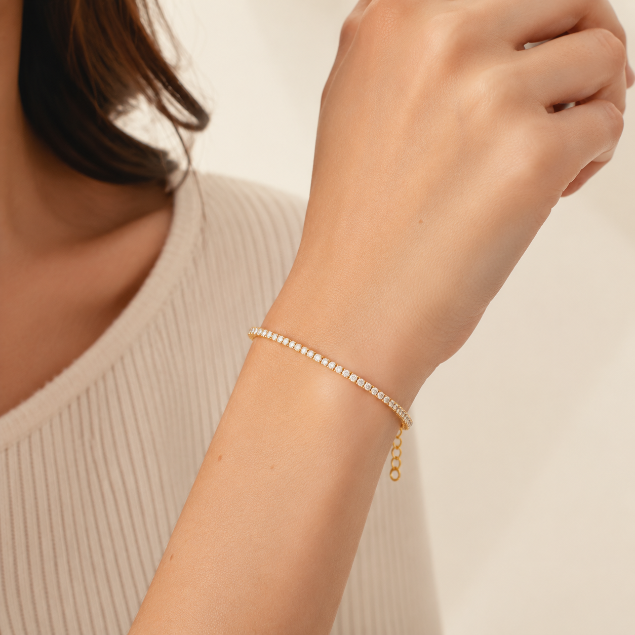 Celeste Tennis Bracelet