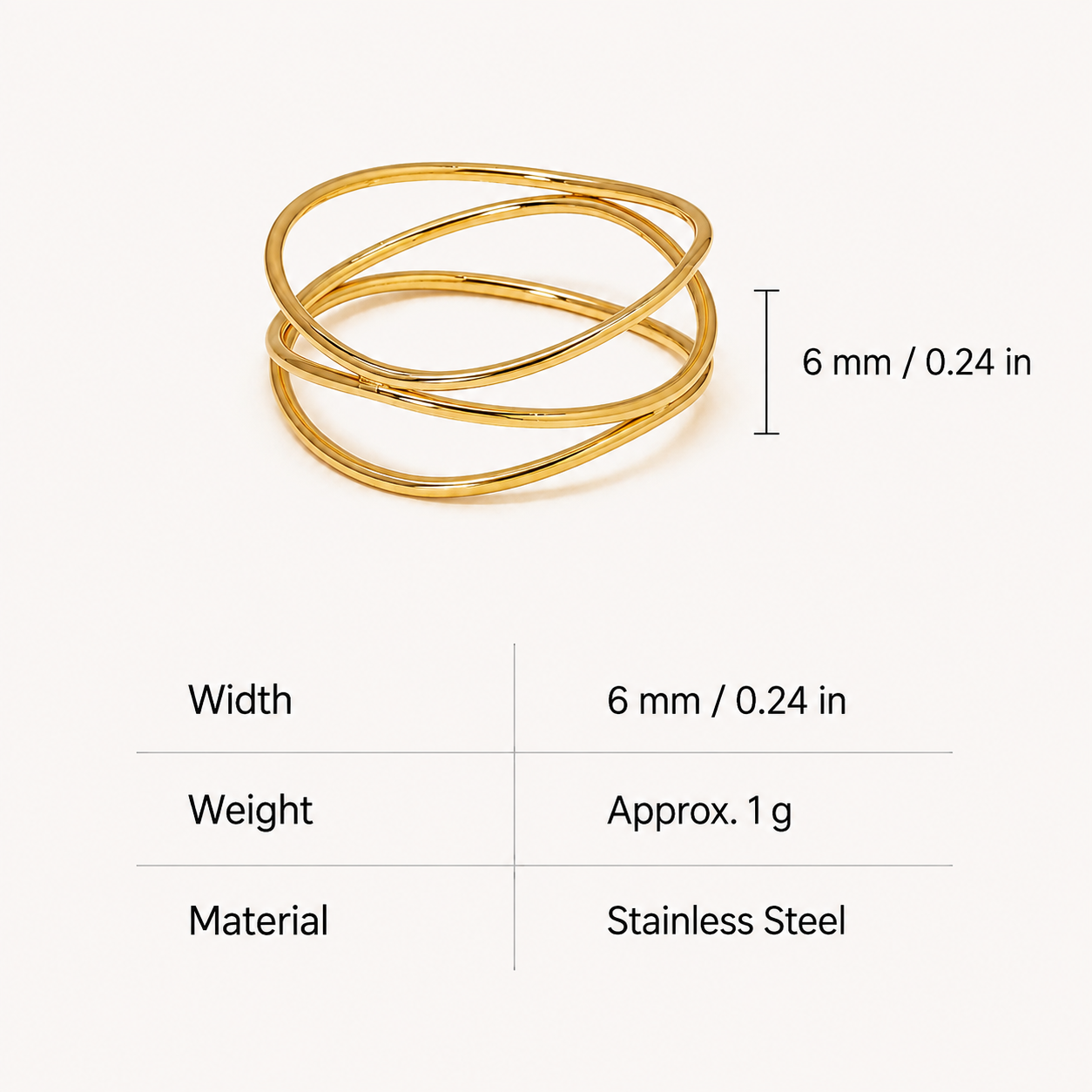 Orbit Intertwined Ring