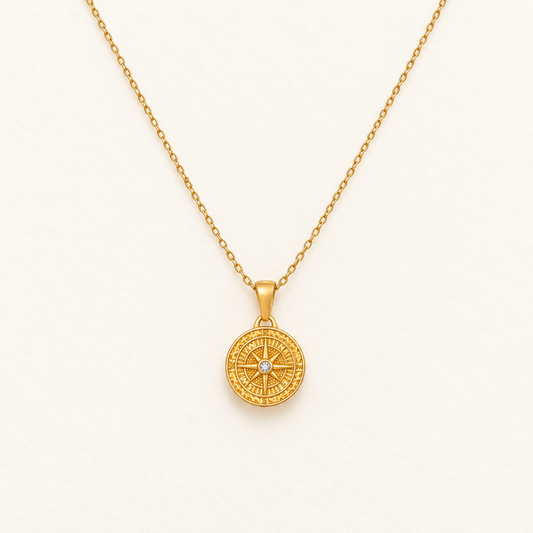 North Star Compass Necklace