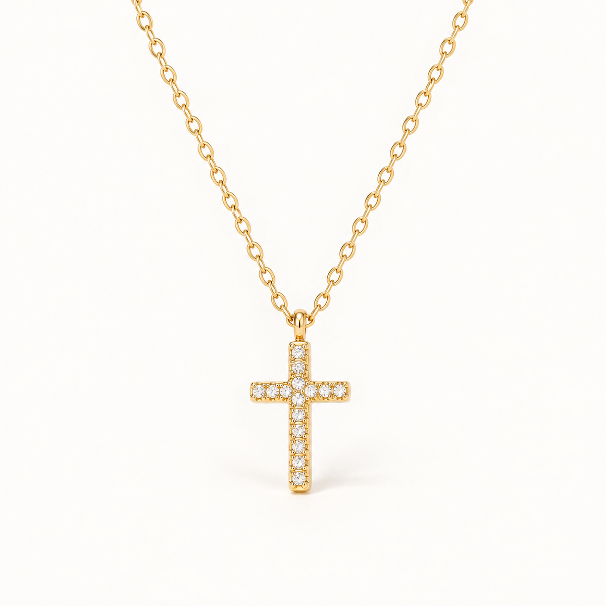 Celeste Cross Necklace