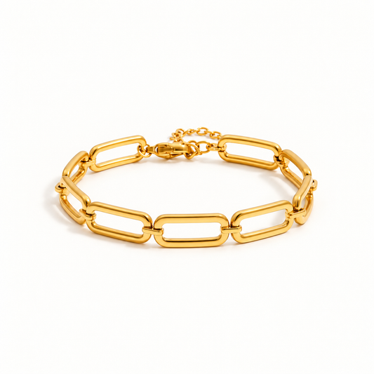 Golden Link Bracelet