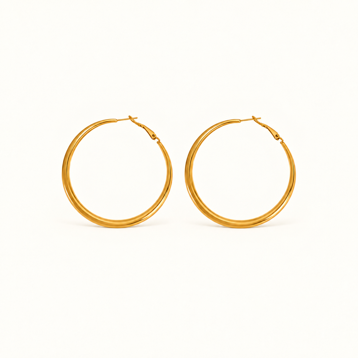 MONROE OVERSIZED HOOP EARRINGS