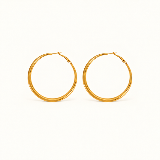 MONROE OVERSIZED HOOP EARRINGS