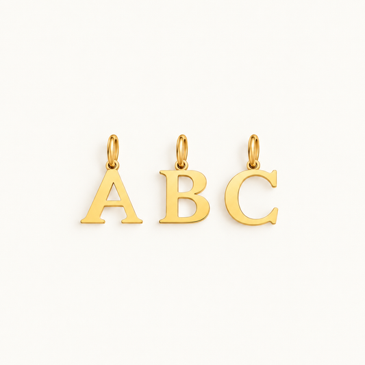 Alphabet Letter Charm