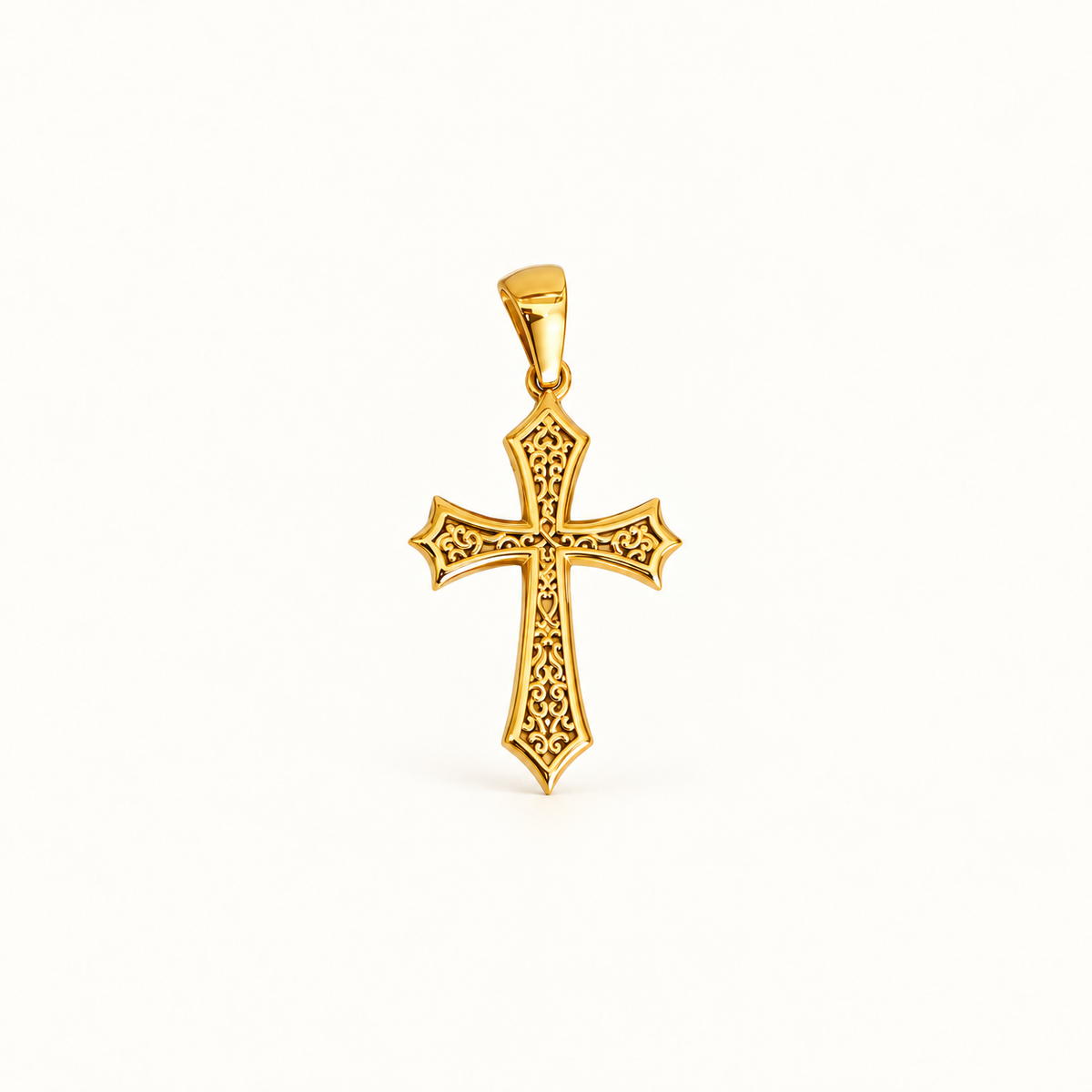 Heritage Filigree Cross Pendant