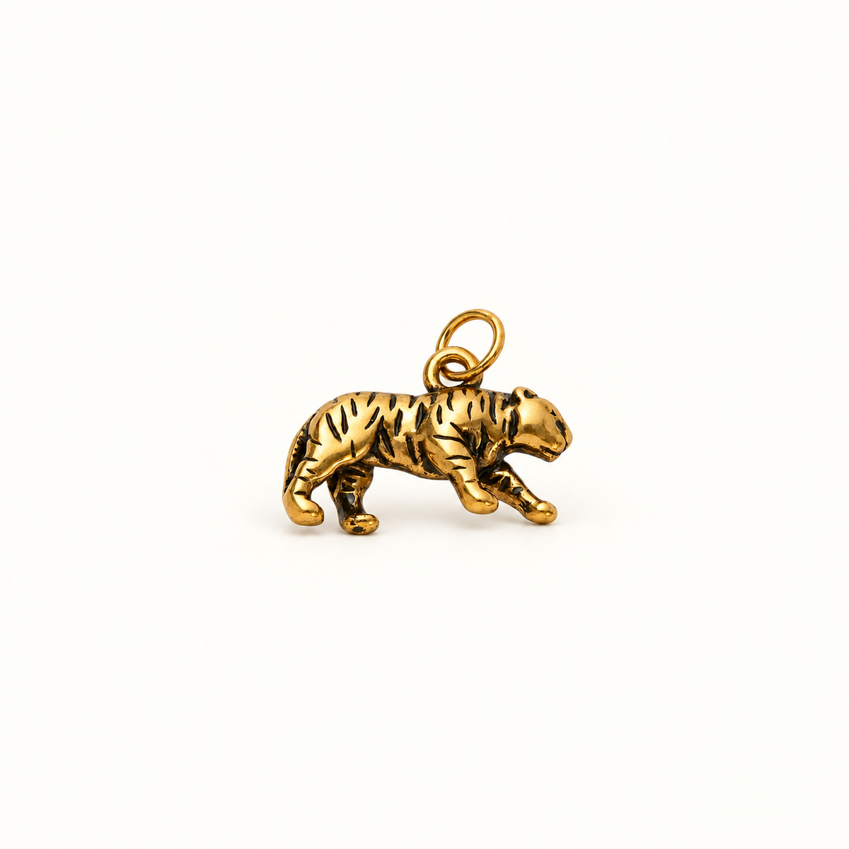 Vintage Tiger Charm