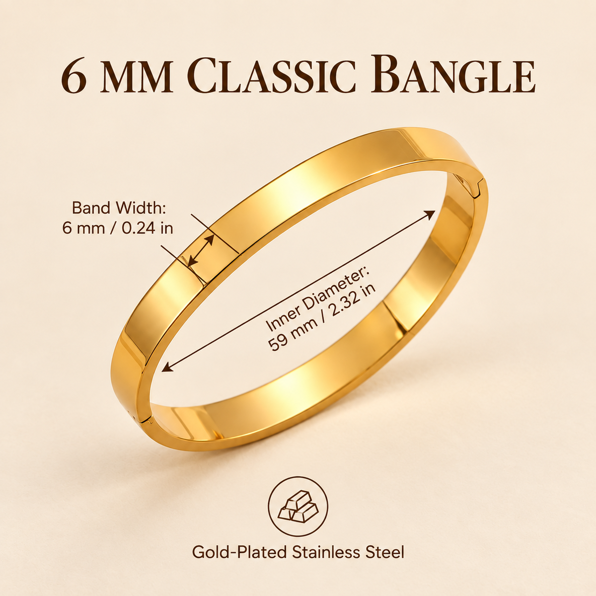 Classic Gold Bangle