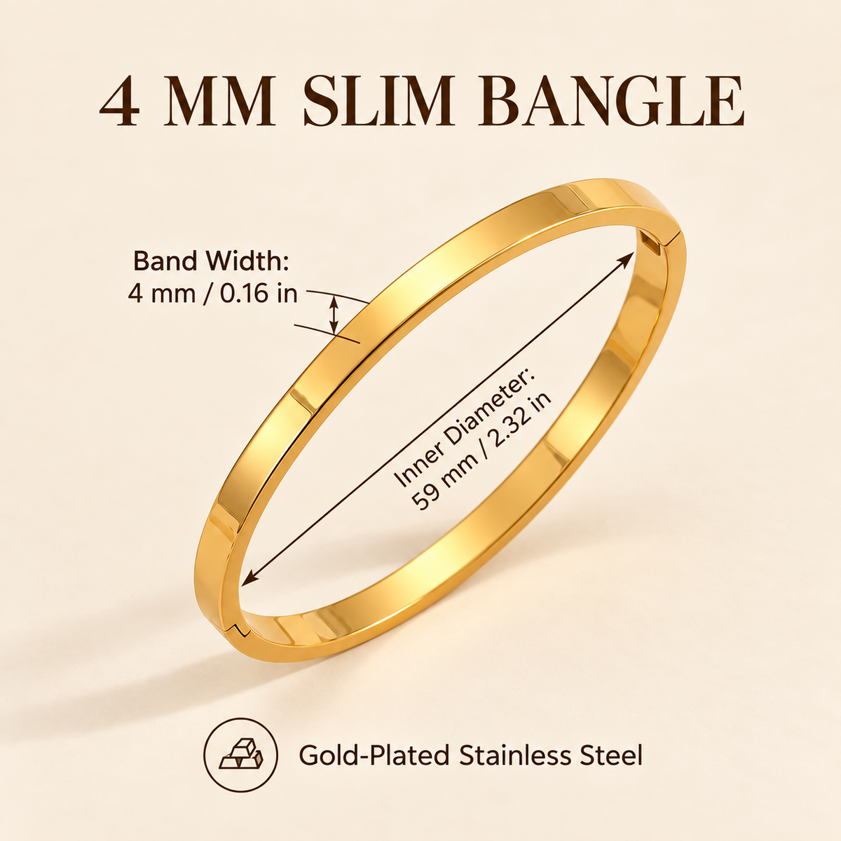 Classic Gold Bangle