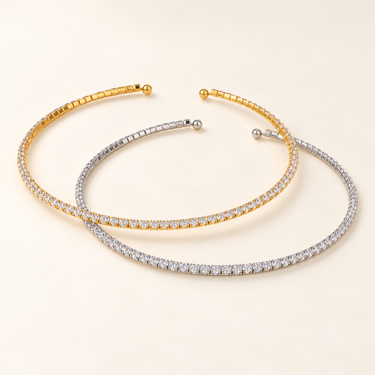 Crystal Collar Necklace