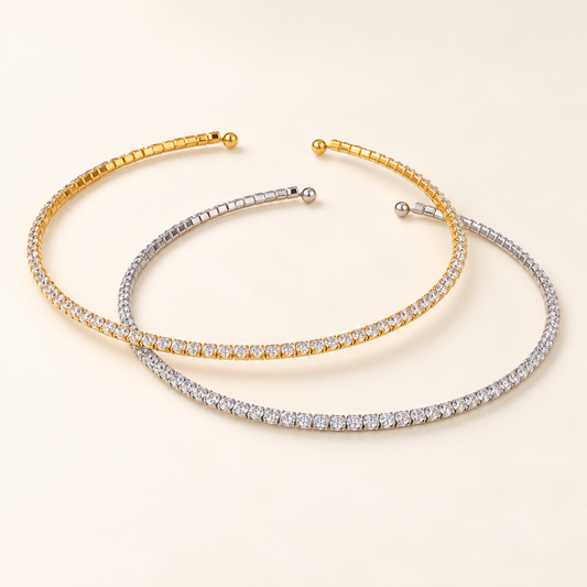 Crystal Collar Necklace