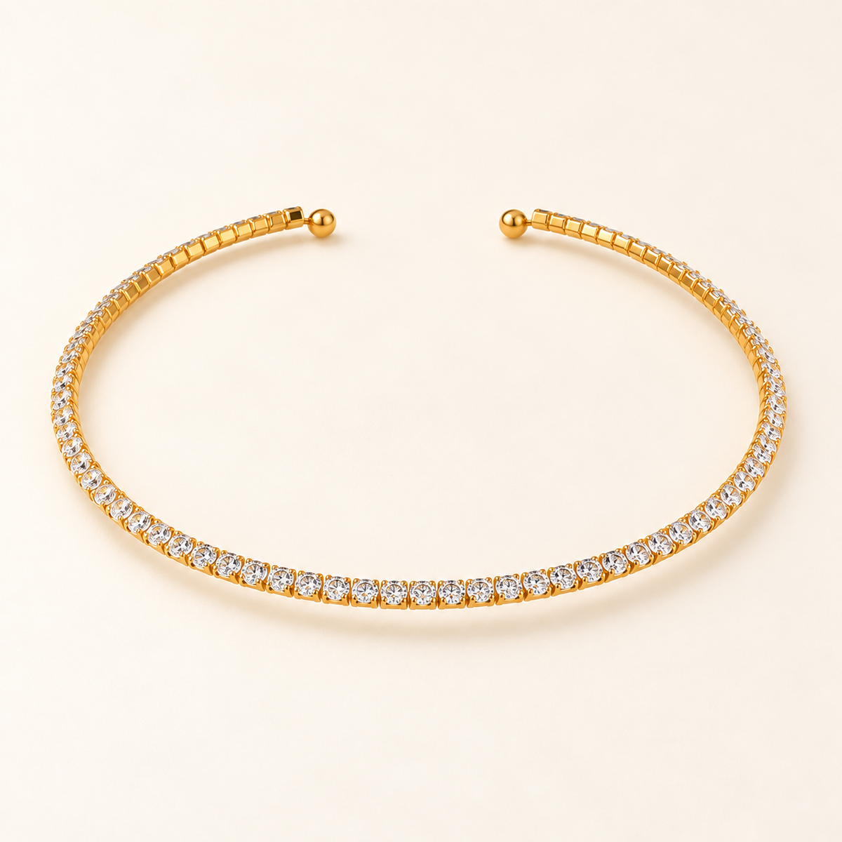 Crystal Collar Necklace