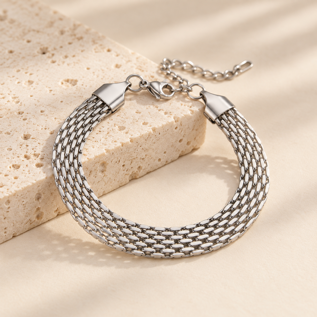 Golden Layers Bracelet